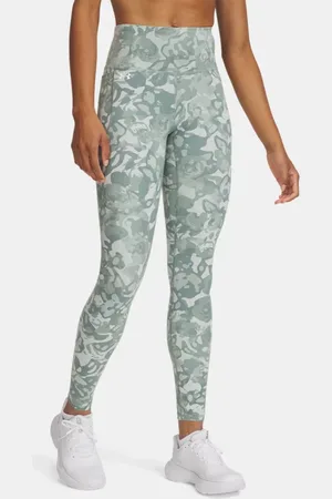 Under Armour Leggings con estampado Motion para mujer Silica / Hydro / Blanco L