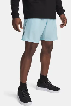 Under Armour Pantalón corto Tech™ Woven Wordmark para hombre Stream / Negro 3XL
