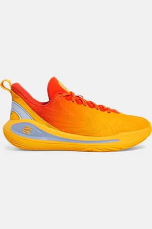 Under Armour Zapatillas de baloncesto Curry 12 "What The Bay" para niño/a (5-11 años) Calm / Atlantis / Dark Naranja 35.5