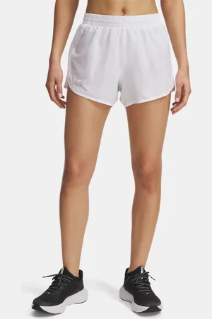 Under Armour Pantalón corto de 7 cm Fly-By para mujer / Reflectante L