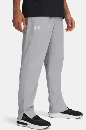 Under Armour Pantalón cortavientos Rival Woven para hombre Mod / Mod / Blanco L