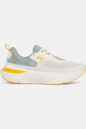 Under Armour Zapatillas de running Infinite Elite 2 para hombre Piedra / Silica Verde / Campus Oro 44