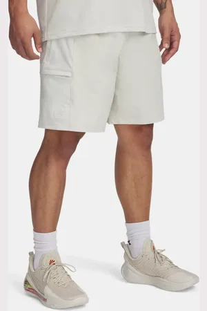 Under Armour Pantalón corto Curry Woven para hombre Summit / Summit 3XL