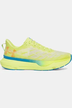 Under Armour Zapatillas de running Infinite Pro Breeze para hombre Sonic / Electric Azul / Ares Rojo 44