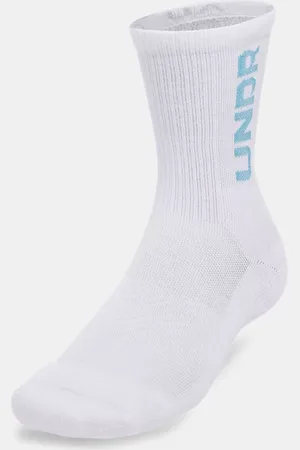 Under Armour Calcetines 3-Maker Mid-Crew unisex - Paquete de 3 / / Ether Azul L