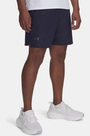 Under Armour Pantalón corto de 18 cm Launch Pro para hombre Midnight Marino / Stream / Reflectante 3XL