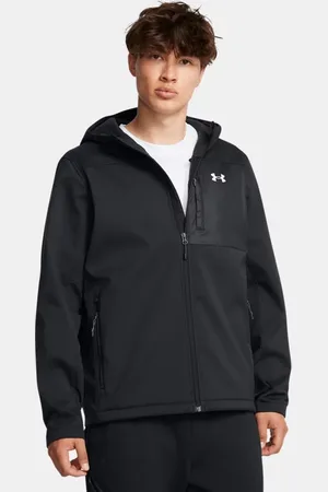 Under Armour Chaqueta con capucha Storm ColdGear® Infrared Shield 2.0 para hombre / Blanco L