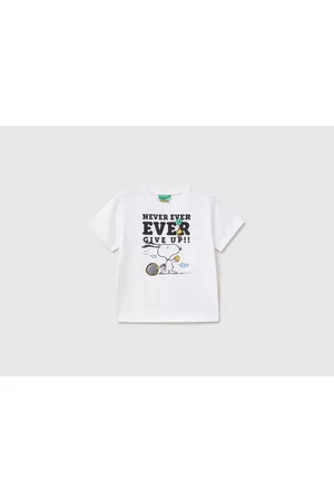 Benetton Camisetas y Tops - Camiseta Con Estampado De Los Peanuts