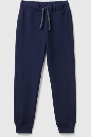 Benetton Pantalón De Felpa De 100 % Algodón