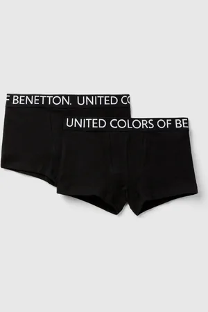 Benetton Dos Calzoncillos Tipo Bóxer Con Logo Elástico.