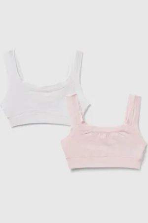 Benetton Dos Tops De Algodón Super Stretch
