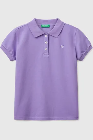 Benetton Polo De Manga Corta De Algodón