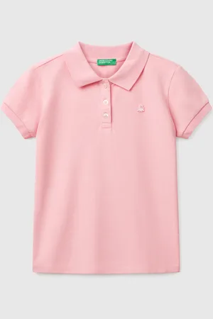 Benetton Polo De Manga Corta De Algodón
