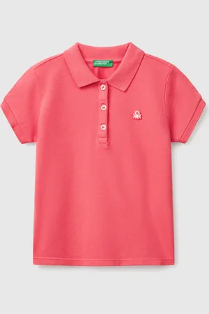 Benetton Polo De Manga Corta De Algodón