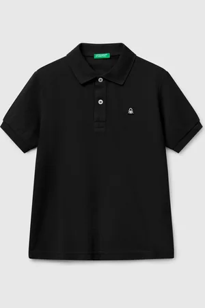 Benetton Polo Slim Fit De Puro Algodón