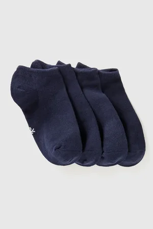 Benetton Cuatro Pares De Calcetines Cortos