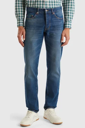 Benetton Vaqueros De Corte Regular