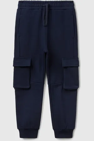 Benetton Pantalón Cargo Tipo Sudadera