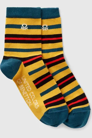 Benetton Calcetines Rayas Multicolores