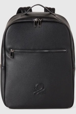 Benetton Mochila De Tejido Revestido