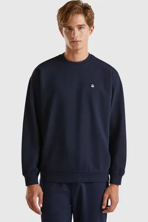Benetton Sudadera Con Parche Del Logo
