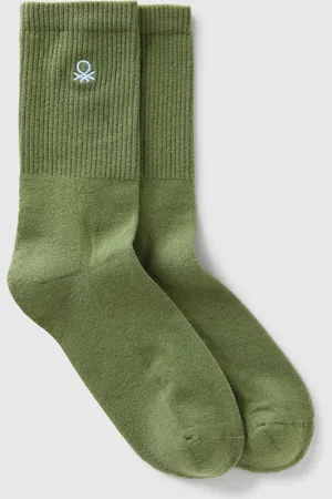 Benetton Calcetines Deportivos En Mezcla De Algodón Elástico