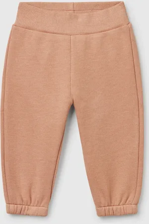 Benetton Pantalones De Forro Polar De Algodón