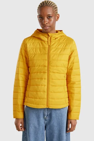 Benetton Chaqueta Slim Fit Con Acolchado