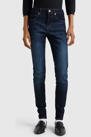 Benetton Vaqueros Push-up De Corte Pitillo