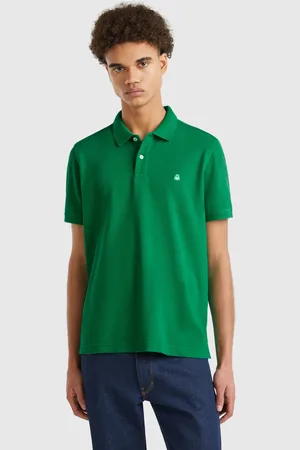Benetton Polo Regular Fit Verde
