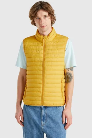 Benetton Chaqueta Sin Mangas De Corte Regular Con Acolchado