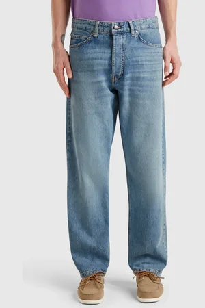 Benetton Vaqueros De Corte Relajado