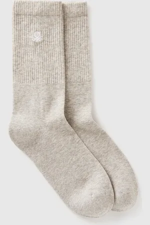 Benetton Calcetines Deportivos En Mezcla De Algodón Elástico