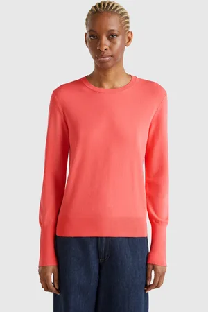 Benetton Jersey Slim Fit De Mezcla De Viscosa