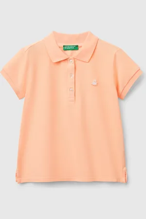 Benetton Polo De Manga Corta De Algodón