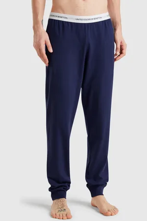 Benetton Pantalón Con Elástico Con Logo