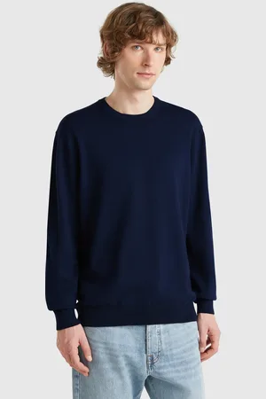 Benetton Jersey De Cuello Redondo De 100% Algodón