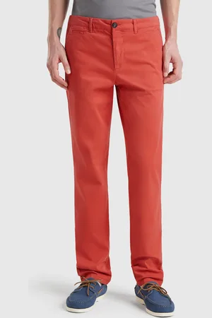 Benetton Chinos Slim Fit Ladrillo