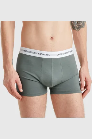 Benetton Bóxer De Algodón Elástico