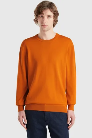 Benetton Jersey De Cuello Redondo De 100% Algodón