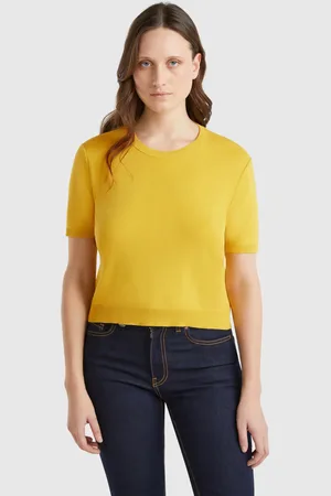 Benetton Camisa Manga Corta 100% Algodón