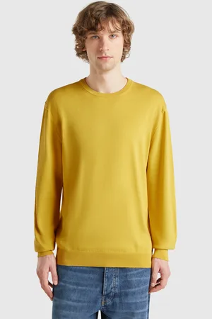 Benetton Jersey De Cuello Redondo De 100% Algodón