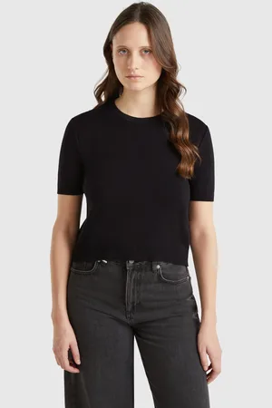 Benetton Camisa Manga Corta 100% Algodón