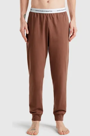 Benetton Pantalón Con Elástico Con Logo