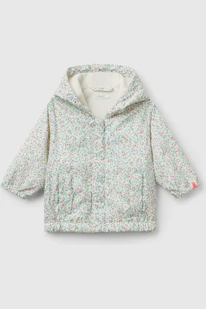 Benetton Chaqueta Con Estampado Floral