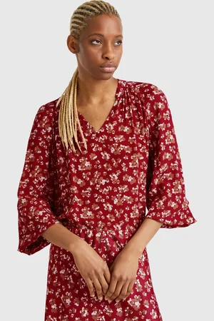 Benetton Blusa Fluida Flores