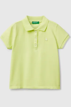 Benetton Polo De Manga Corta De Algodón
