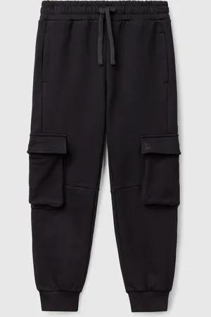 Benetton Pantalón Cargo Tipo Sudadera
