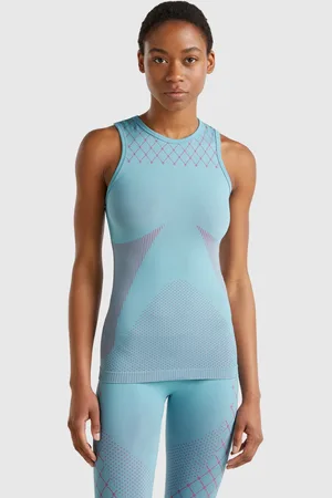 Benetton Camiseta Deportiva Sin Costuras