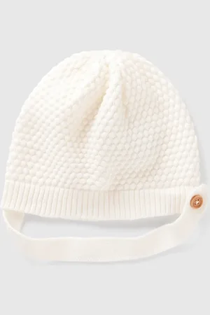 Benetton Gorro Tejido 100% Algodón